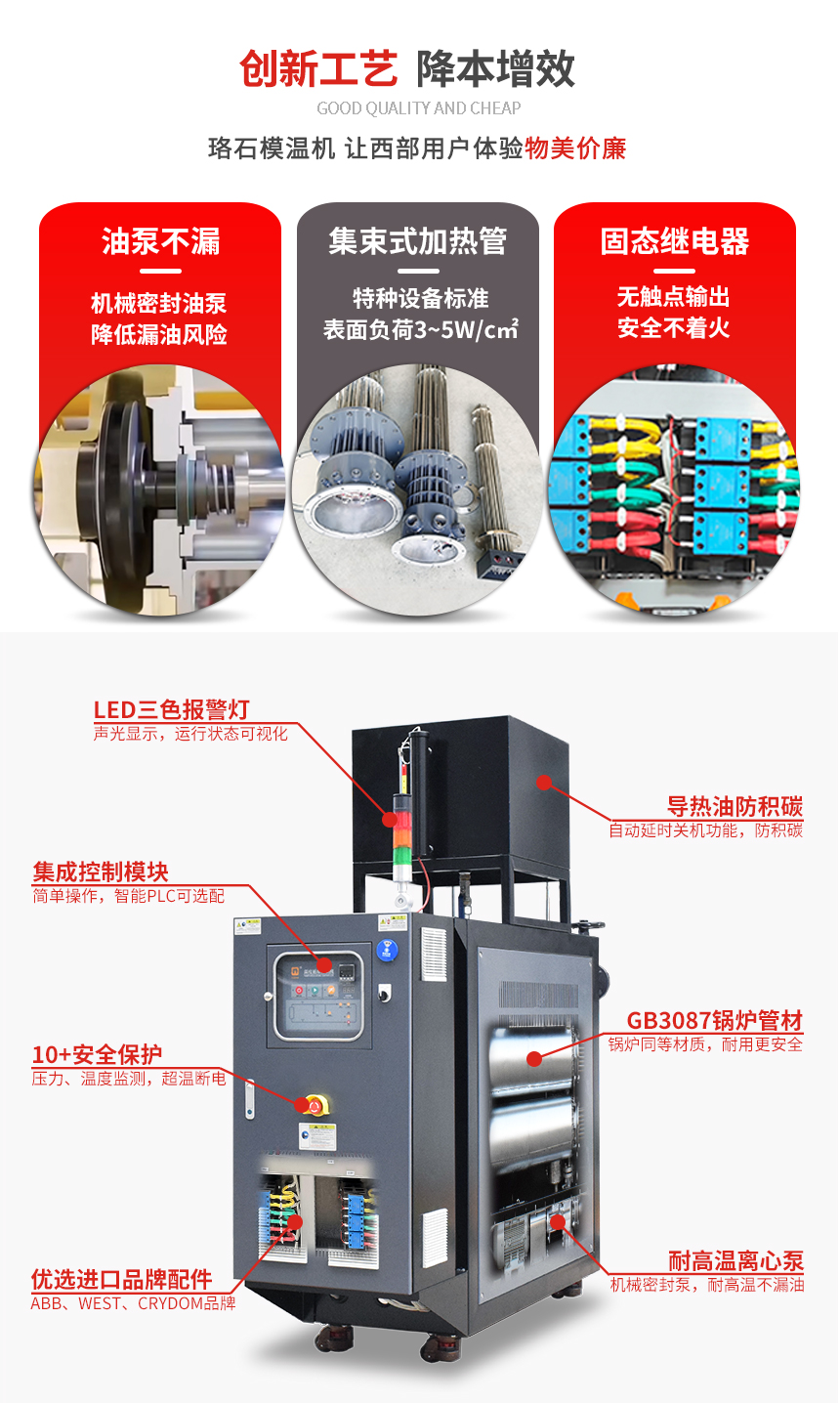 油循環溫度控制機優勢